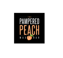 The Pampered Peach Wax Bar logo